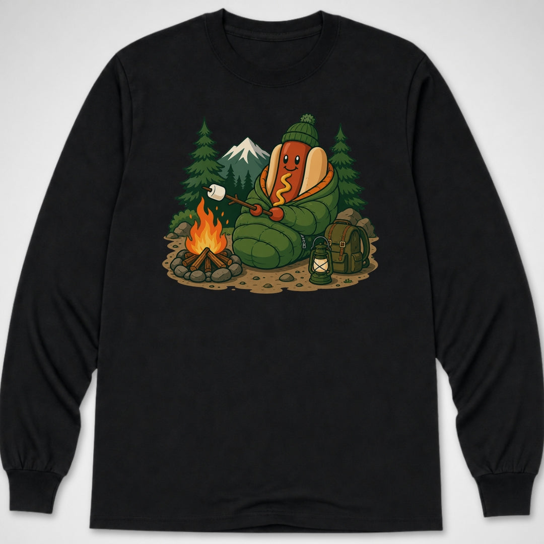 Camping Dog — Long Sleeve Tee product image 2