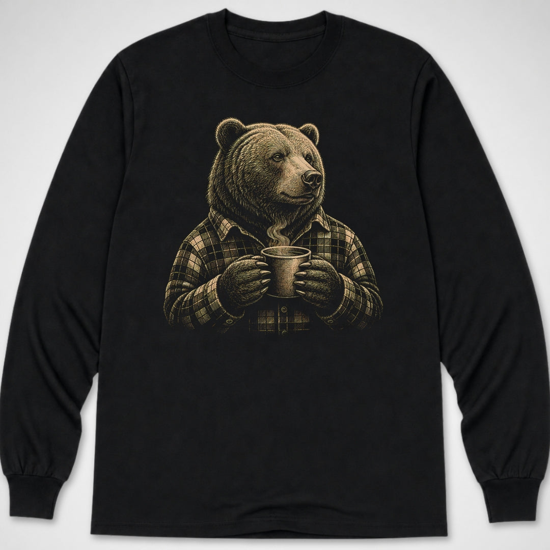 Flannel Bear — Long Sleeve Tee product image 2
