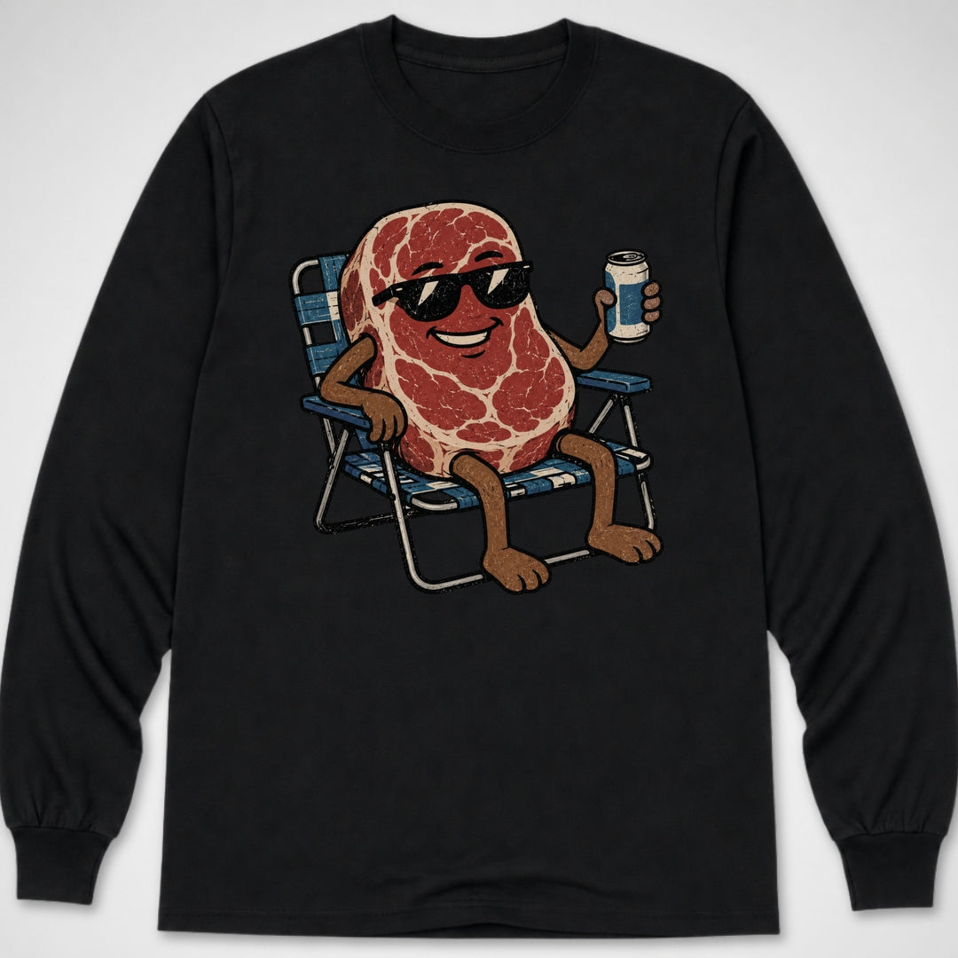 Steakation — Long Sleeve Tee product image 2
