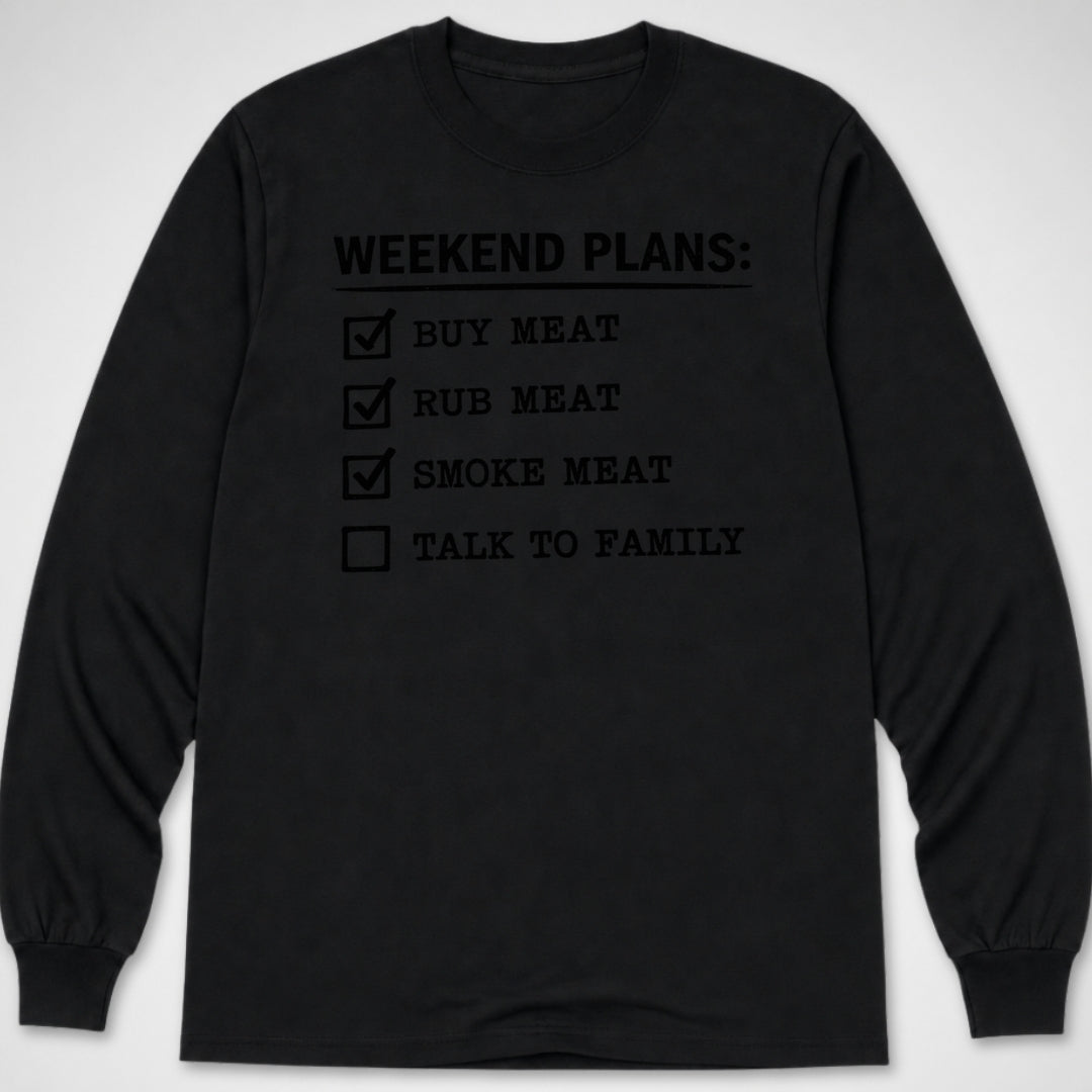 Weekend Plans — Long Sleeve Tee product image 2