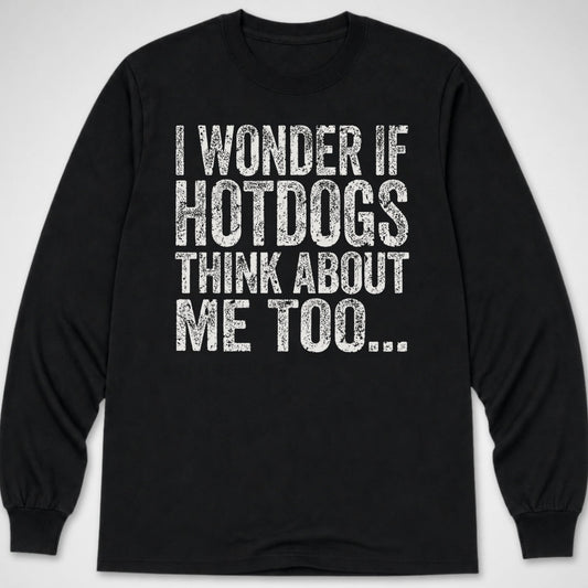 I Wonder If... — Long Sleeve Tee product image 1