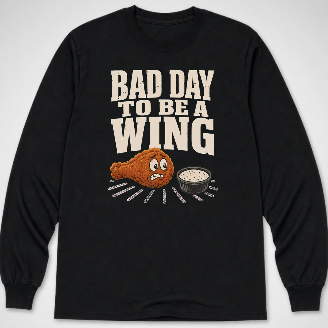 Bad Day to be a Wing — Long Sleeve Tee product image 2