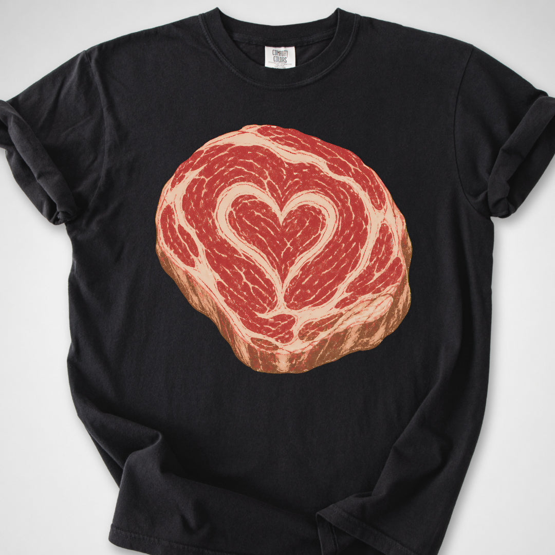 Ribeye Heart — Premium Tee product image 3