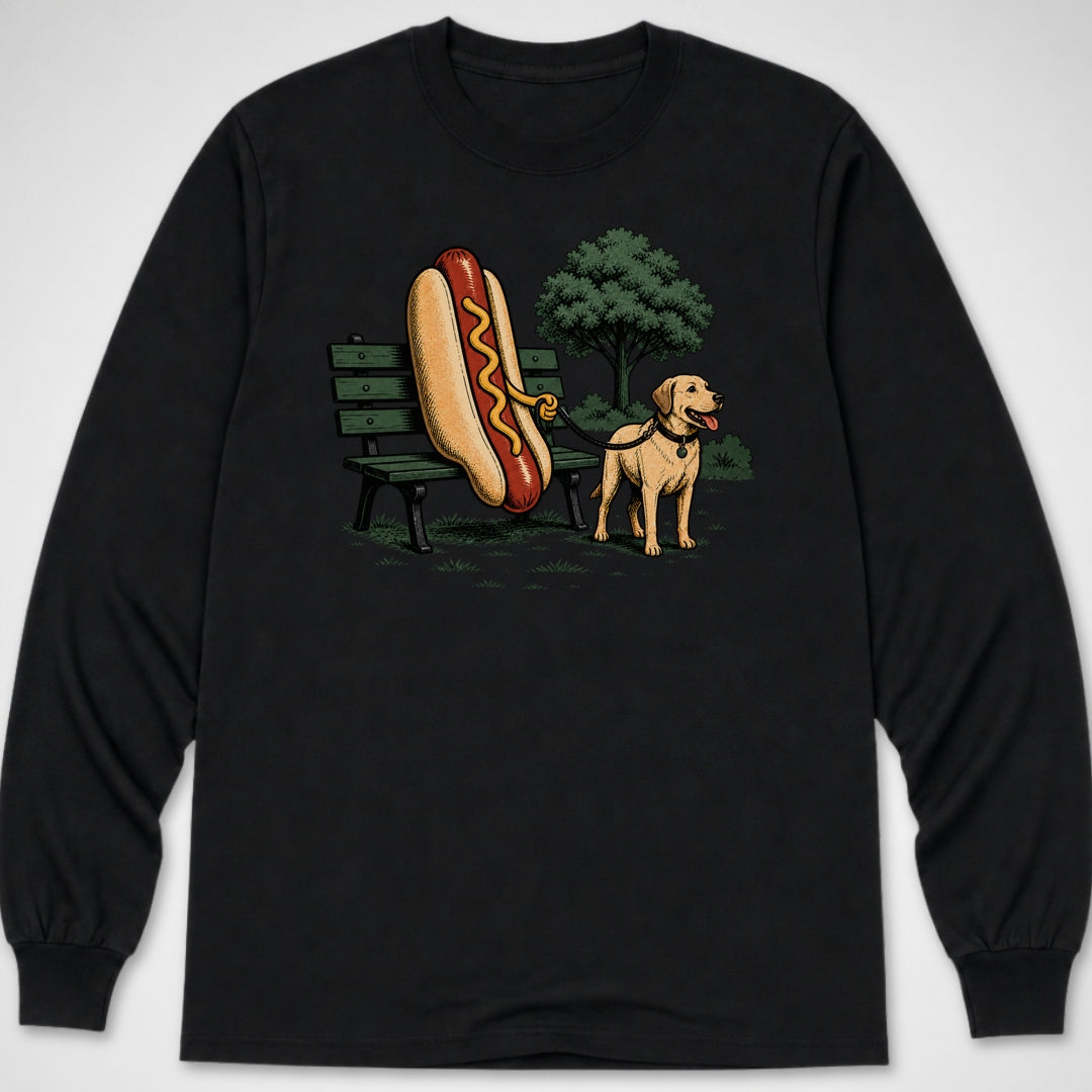 Dog Walking — Long Sleeve Tee product image 2