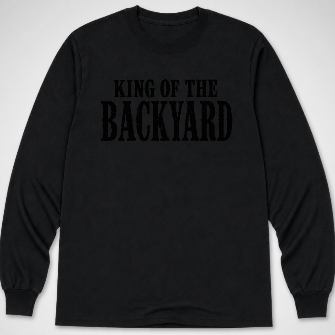 Backyard King — Long Sleeve Tee product image 1