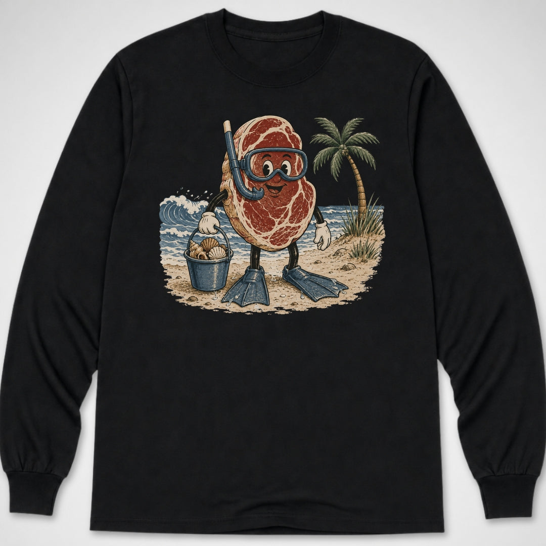 Scuba Steak — Long Sleeve Tee product image 2