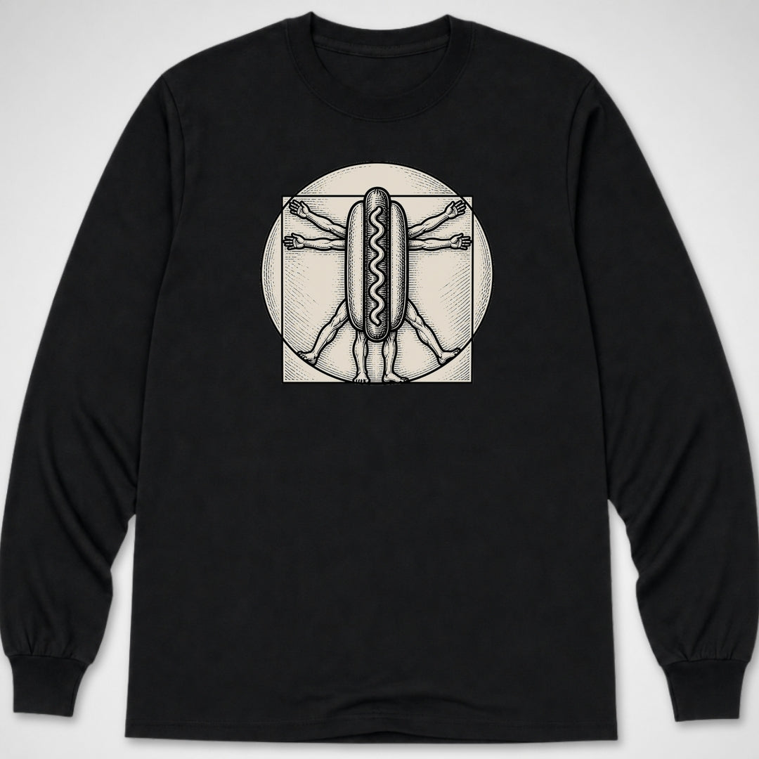 Vitruvian Glizzy — Long Sleeve Tee product image 1