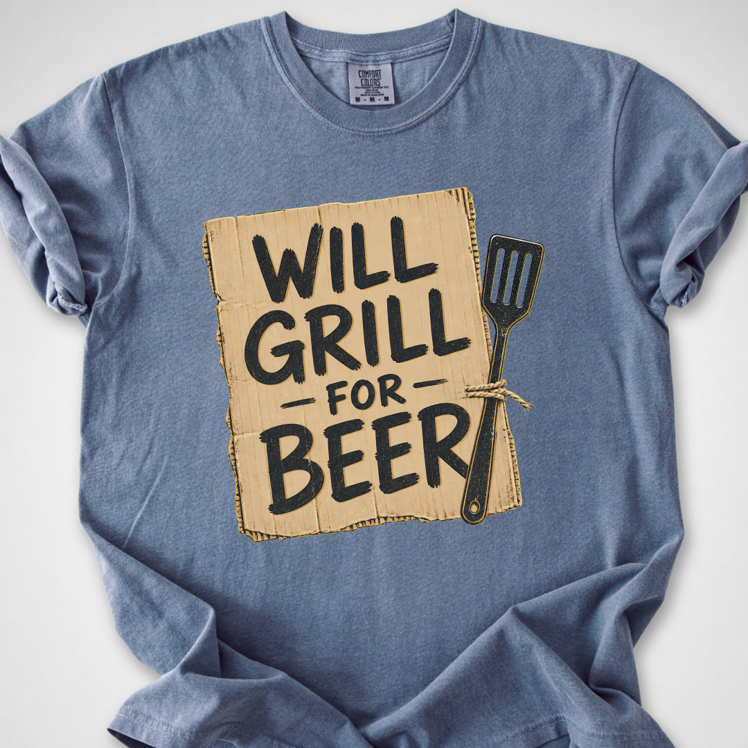 Will Grill For Beer — Premium Tee product image 6