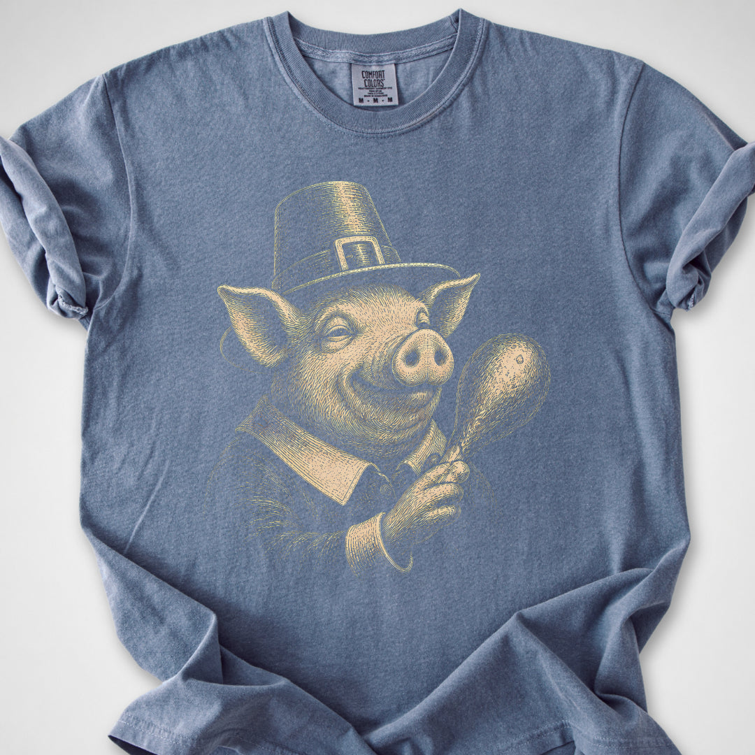 Pilgrim Pig — Premium Tee product image 6