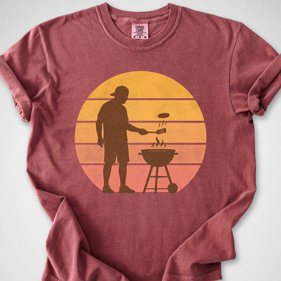 Sunset Grillin' — Premium Tee product image 1
