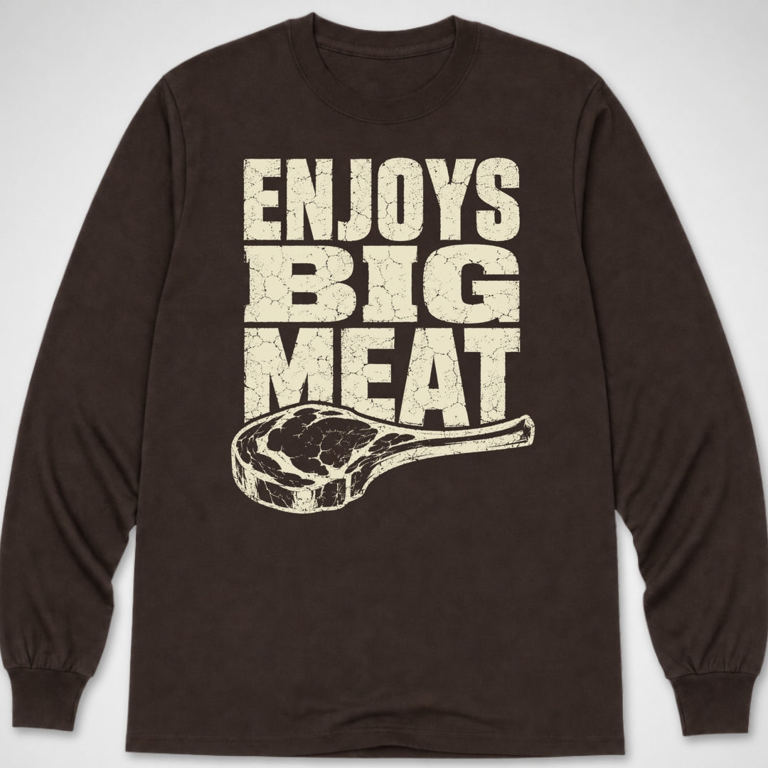 Enjoys Big Meat — Long Sleeve Tee product image 2
