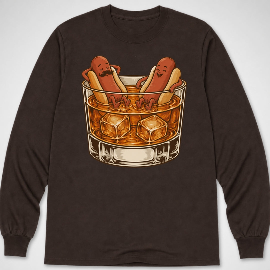Bourbon Jacuzzi — Long Sleeve Tee product image 1