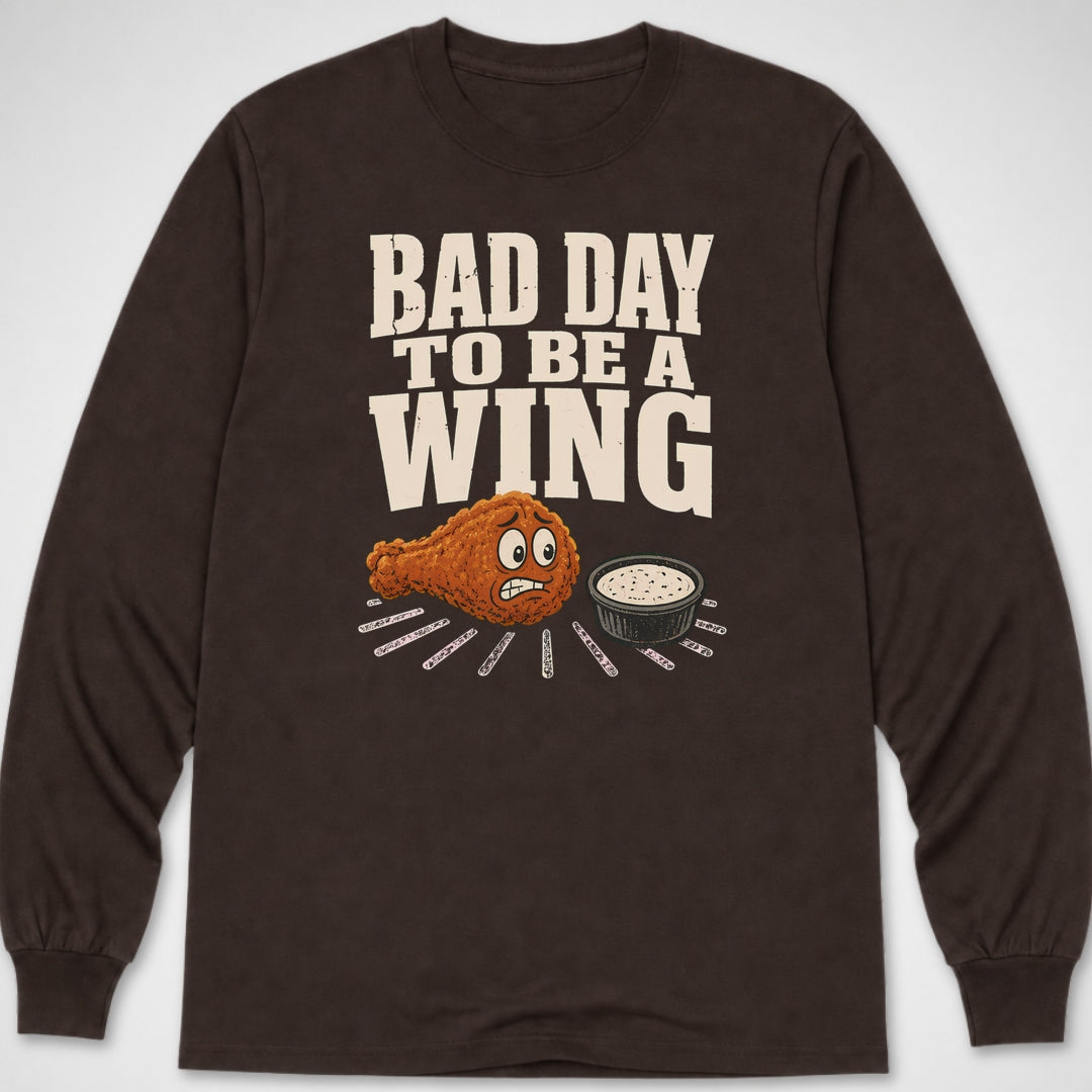 Bad Day to be a Wing — Long Sleeve Tee product image 3