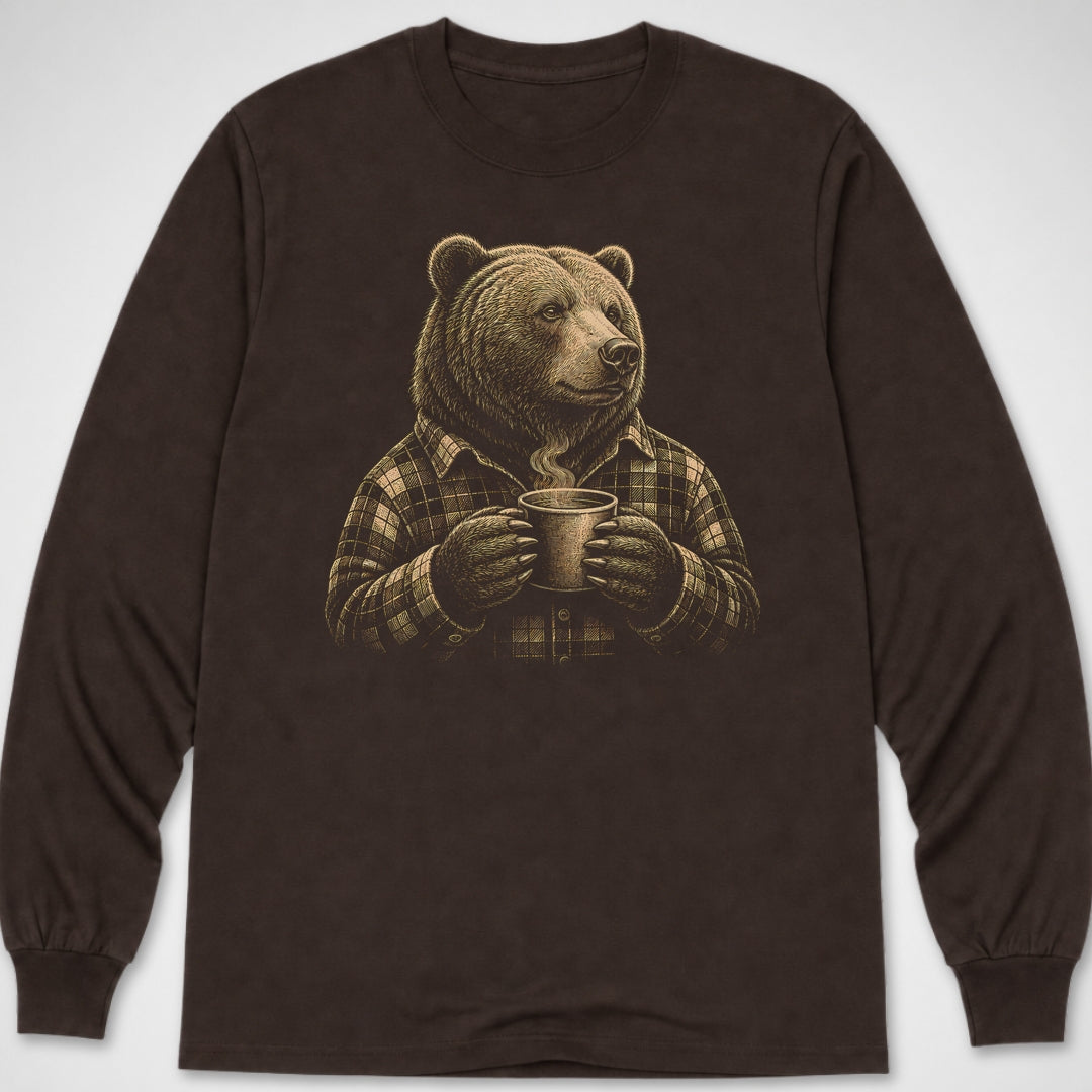 Flannel Bear — Long Sleeve Tee product image 1