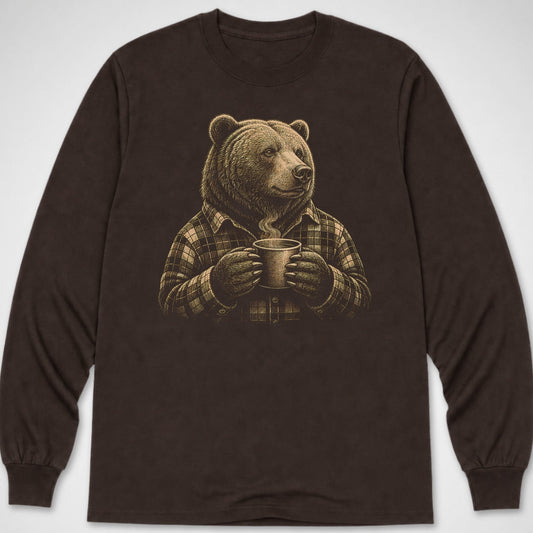 Flannel Bear — Long Sleeve Tee product image 1