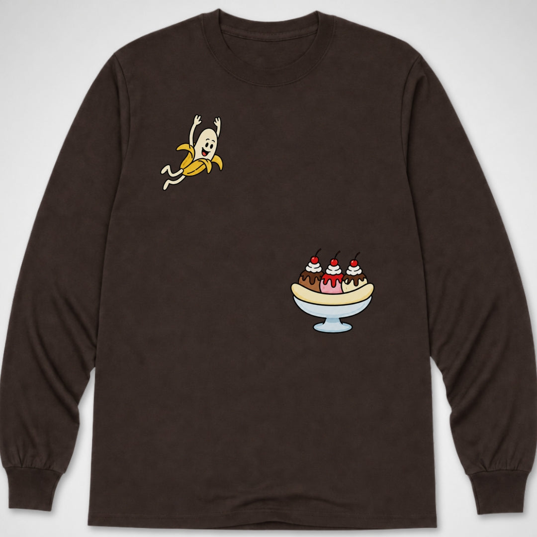 Banana Split Dive — Long Sleeve Tee product image 3