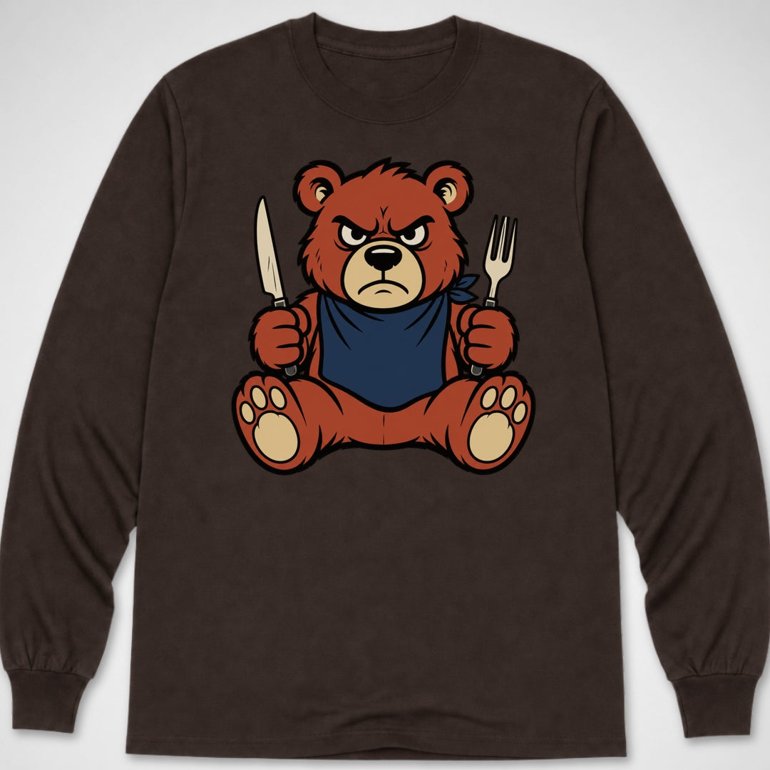 Hangry Bear — Long Sleeve Tee product image 3