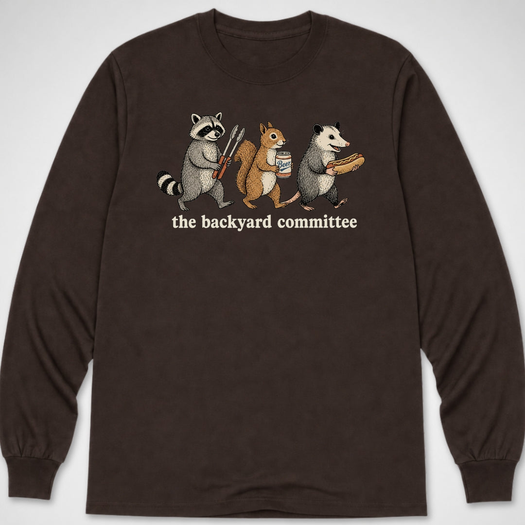 Backyard Committee — Long Sleeve Tee product image 3