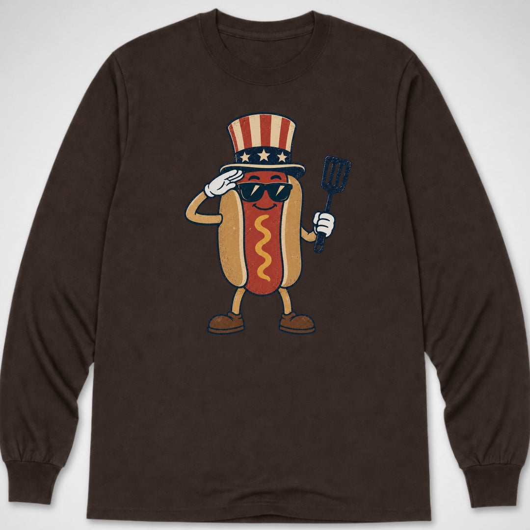 Uncle Sam's BBQ — Long Sleeve Tee product image 3