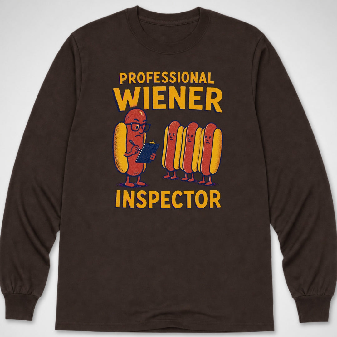 Wiener Inspector — Long Sleeve Tee product image 2