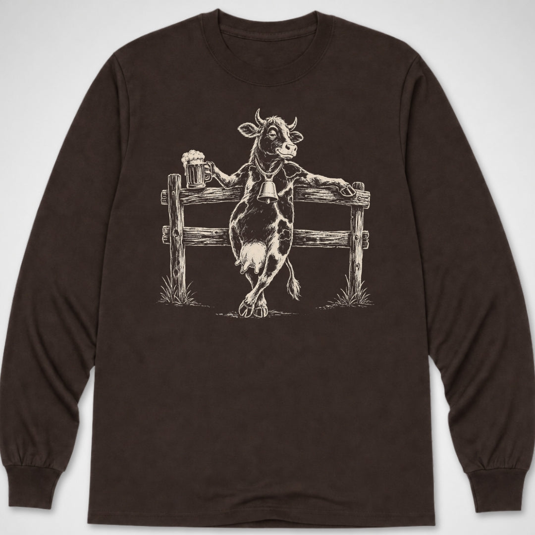 Moo Brew — Long Sleeve Tee product image 2