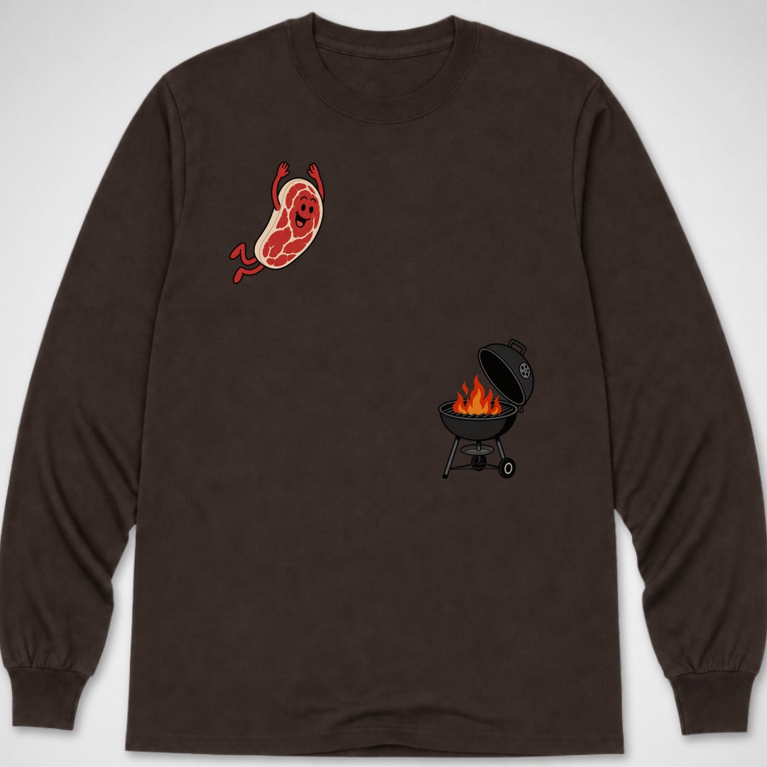 Steak Dive — Long Sleeve Tee product image 3