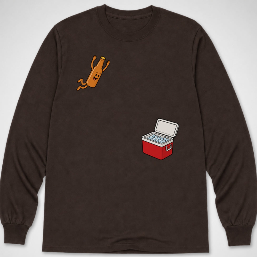 Beer Dive — Long Sleeve Tee product image 3