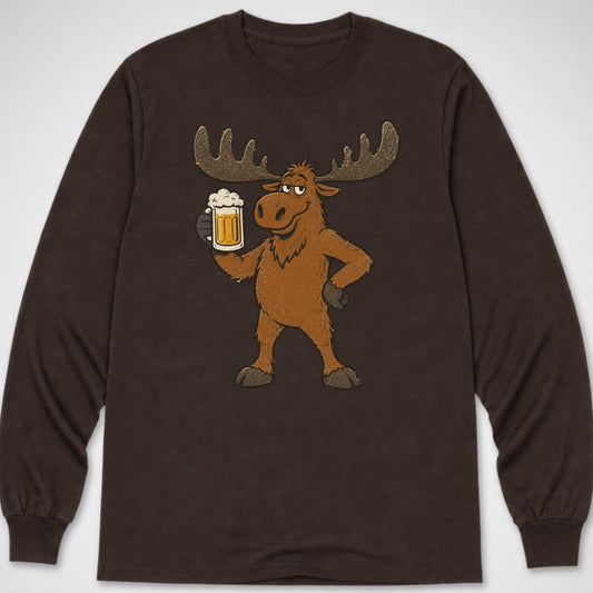Moose Mug — Long Sleeve Tee