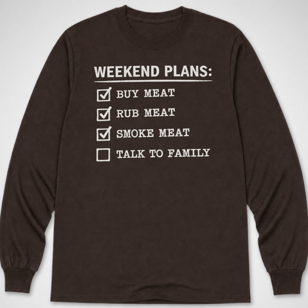 Weekend Plans — Long Sleeve Tee product image 3