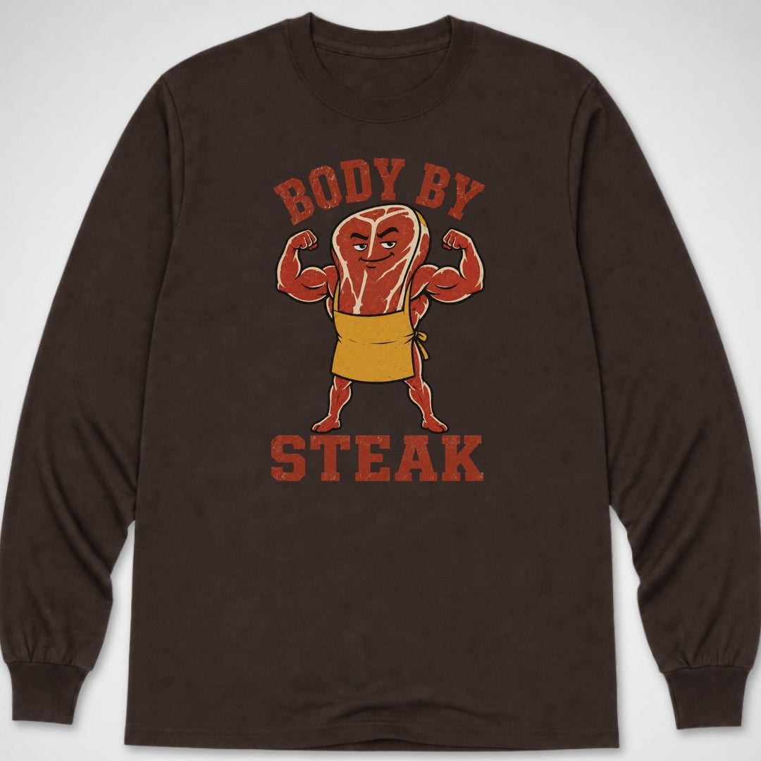 Body By Steak — Long Sleeve Tee product image 3