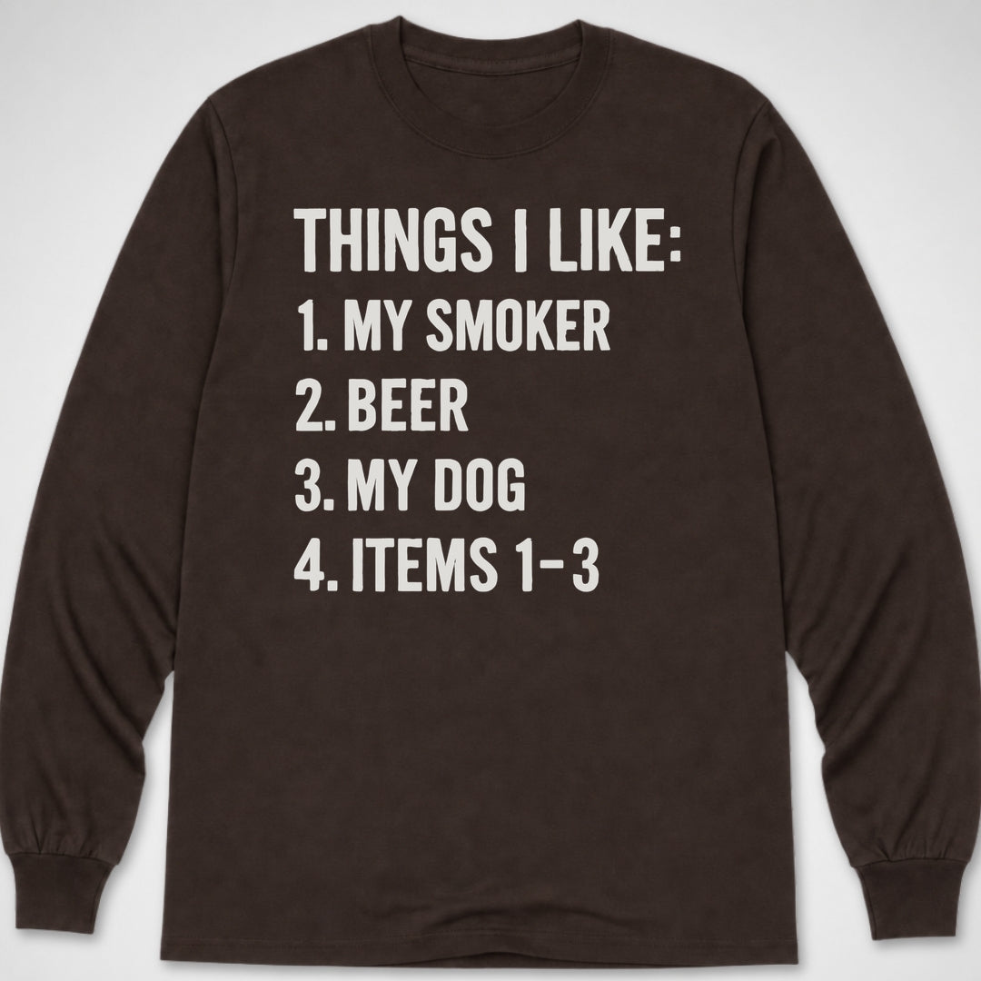 Things I Like — Long Sleeve Tee product image 3