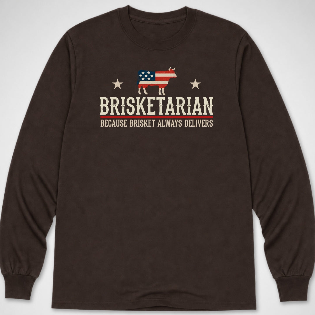 Brisketarian — Long Sleeve Tee product image 3