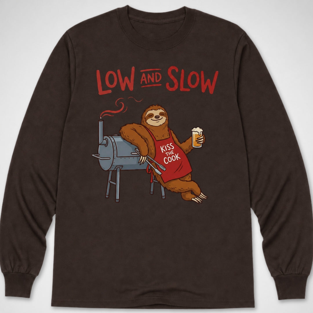 Smokin' Sloth Style — Long Sleeve Tee product image 3