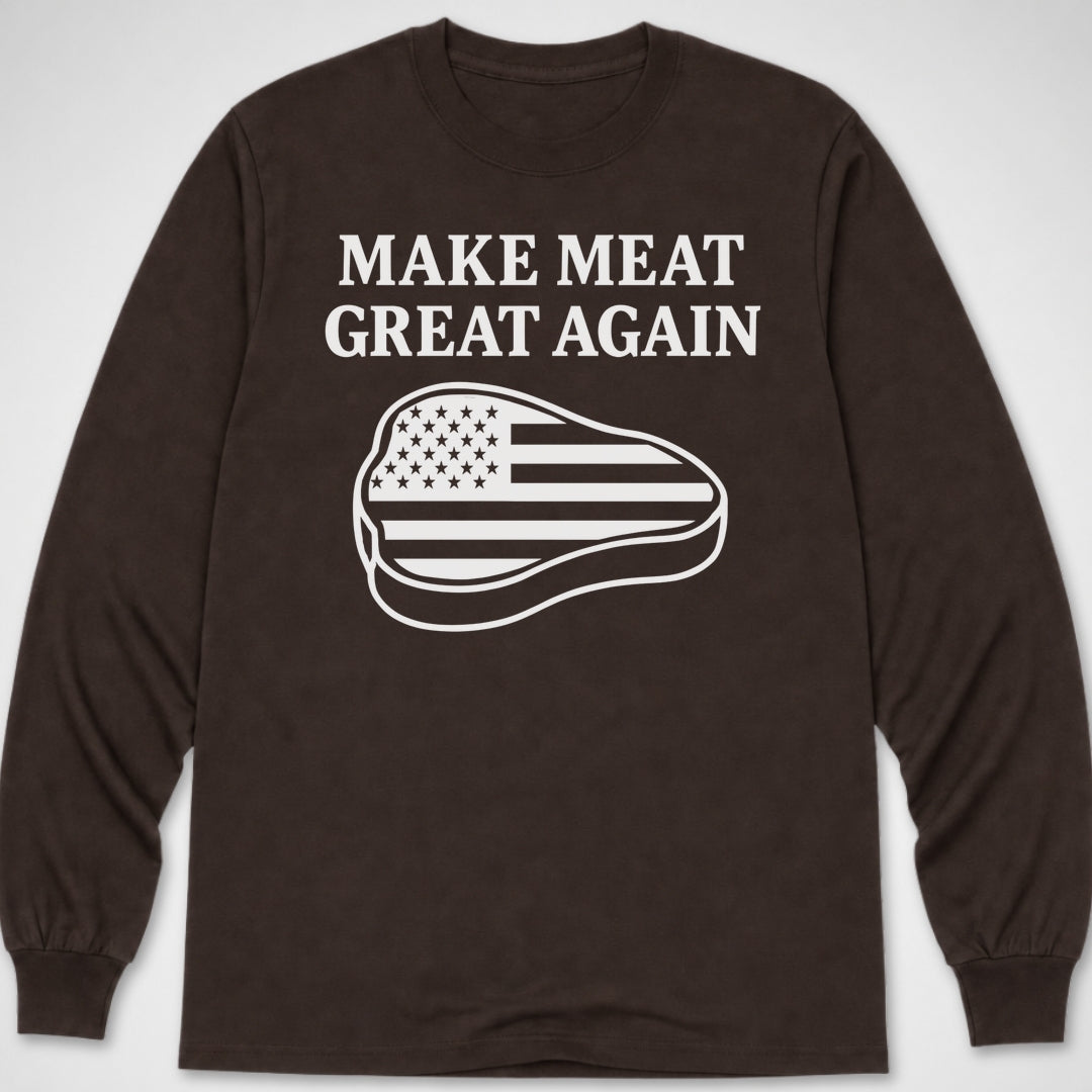 Make Meat Great Again — Long Sleeve Tee product image 3