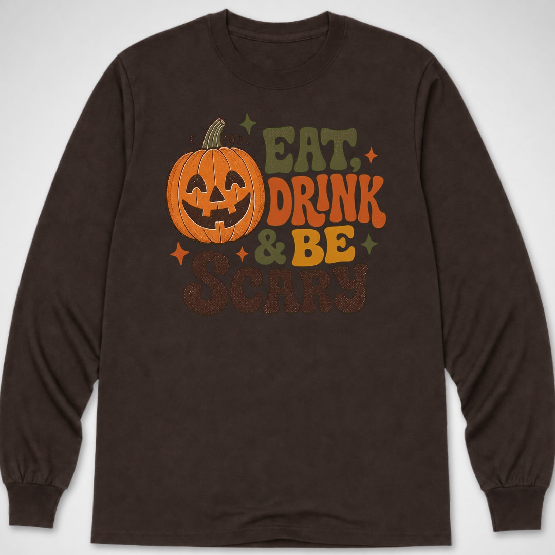 Eat, Drink & Be Scary — Long Sleeve Tee product image 3