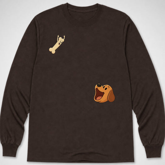 Dog Bone Dive — Long Sleeve Tee product image 1