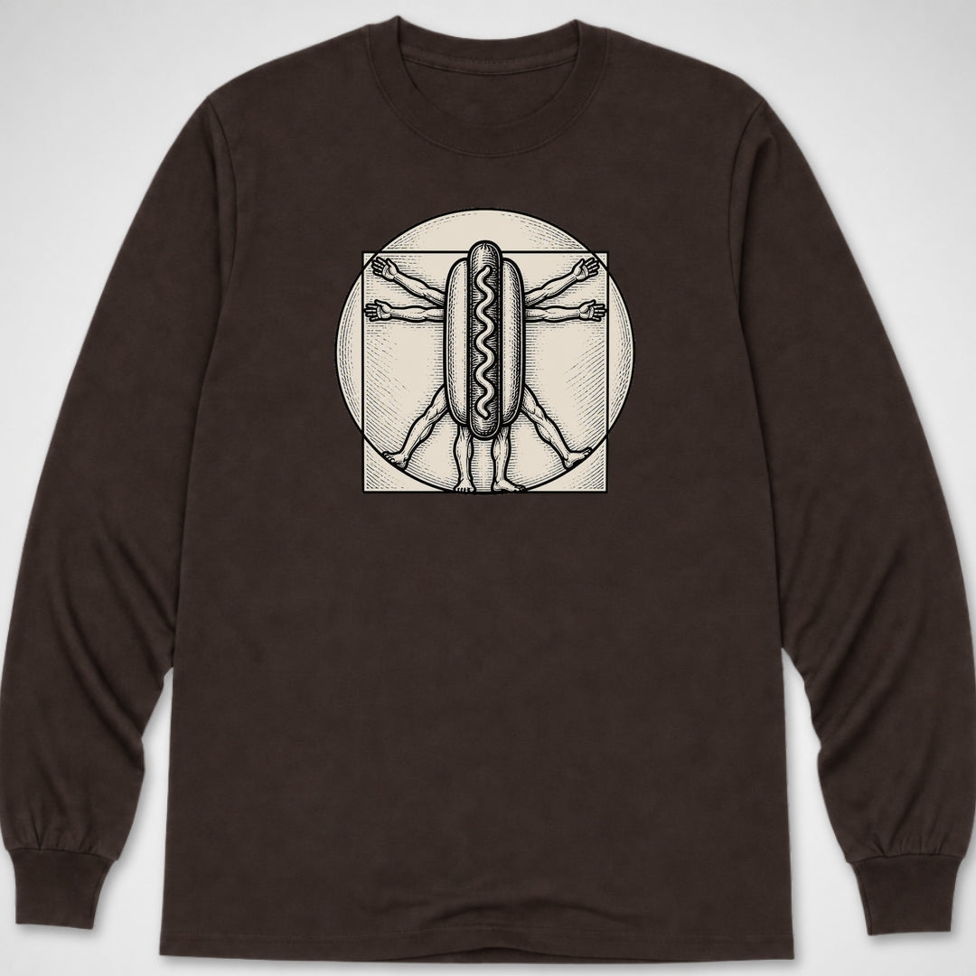 Vitruvian Glizzy — Long Sleeve Tee product image 2