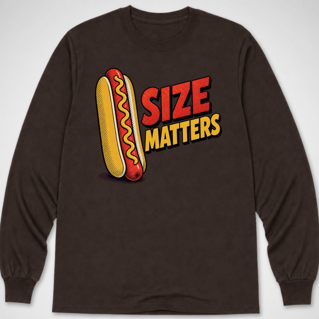 Size Matters — Long Sleeve Tee product image 3