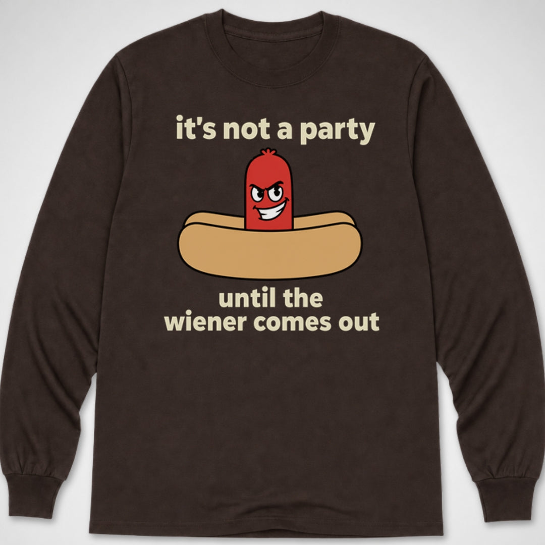 Not a Party — Long Sleeve Tee product image 3
