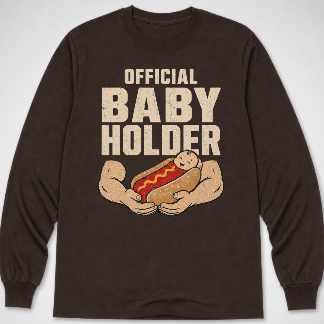 Official Baby Holder — Long Sleeve Tee product image 3