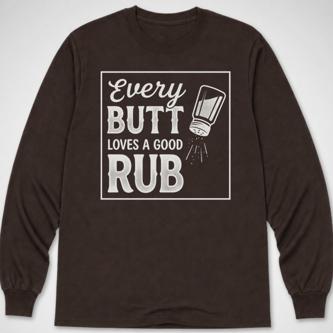Good Butt Rub — Long Sleeve Tee product image 3