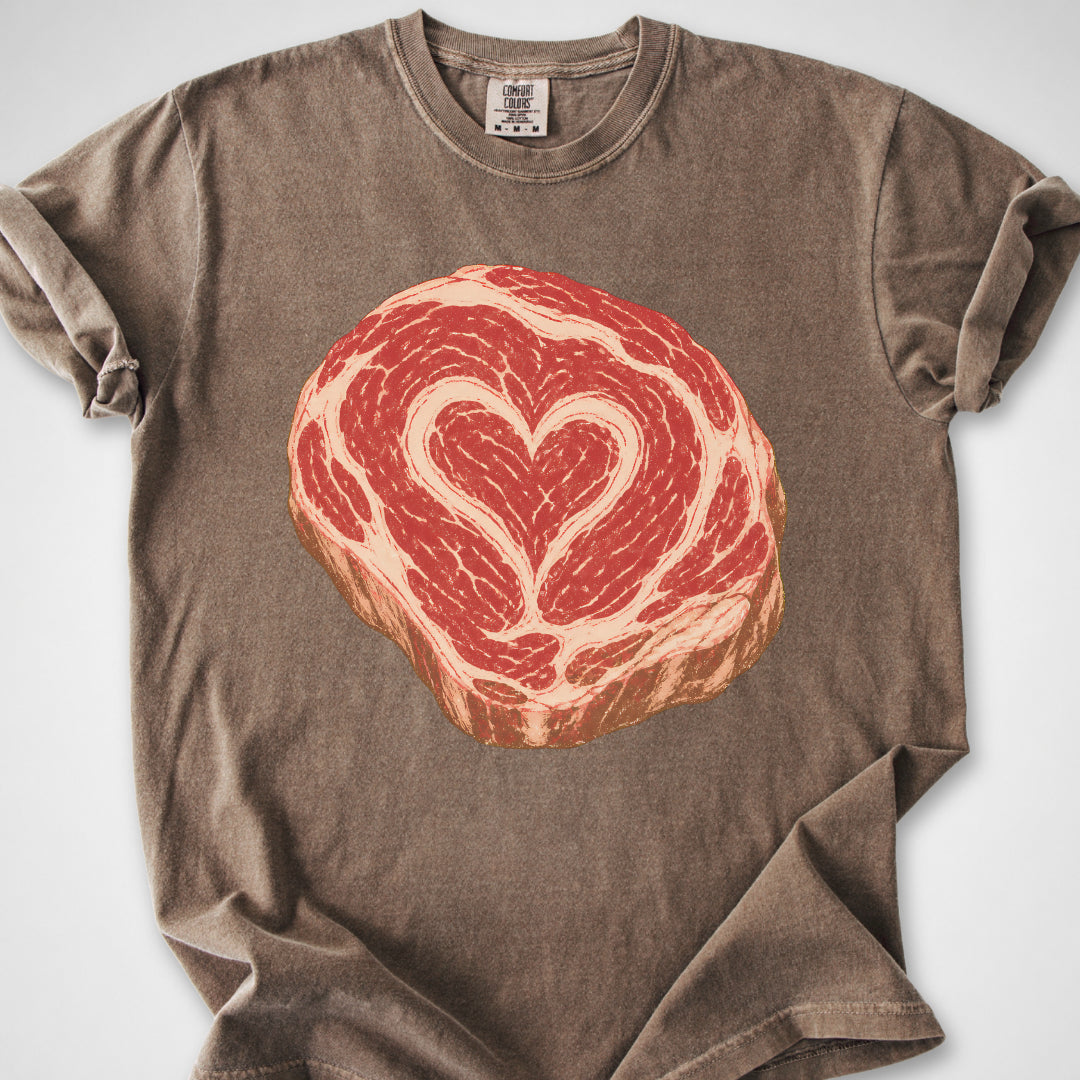 Ribeye Heart — Premium Tee product image 6