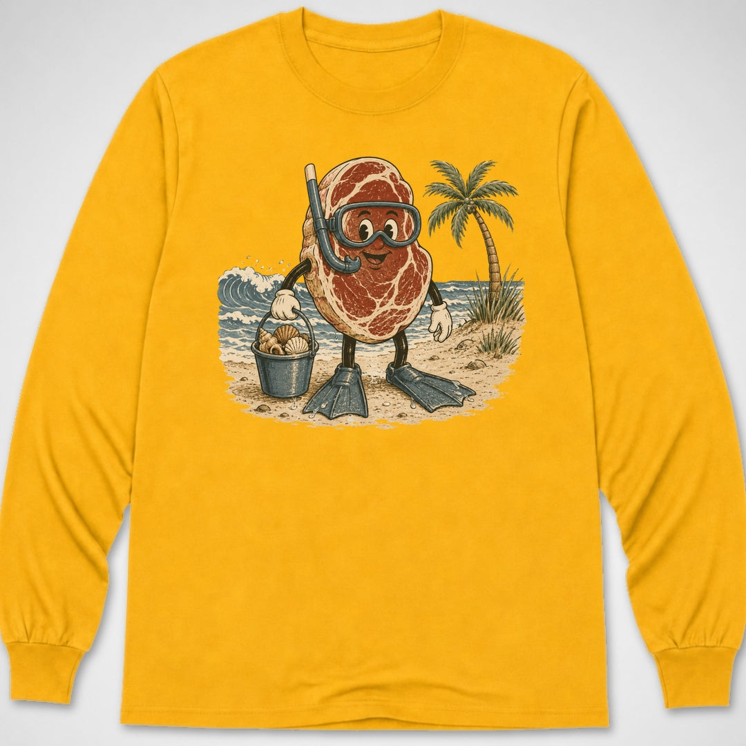 Scuba Steak — Long Sleeve Tee product image 9