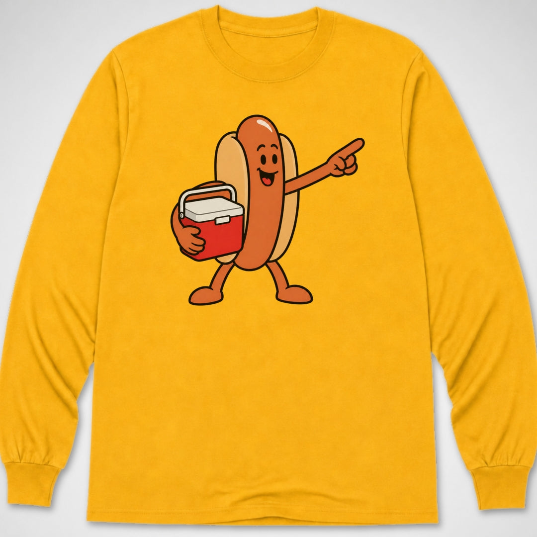 Hotdog Has Arrived — Long Sleeve Tee product image 8