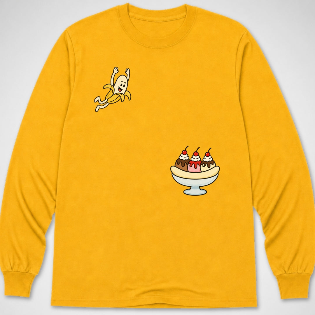 Banana Split Dive — Long Sleeve Tee product image 8