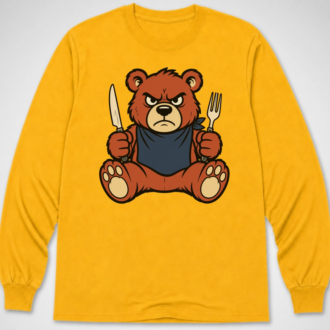 Hangry Bear — Long Sleeve Tee product image 8