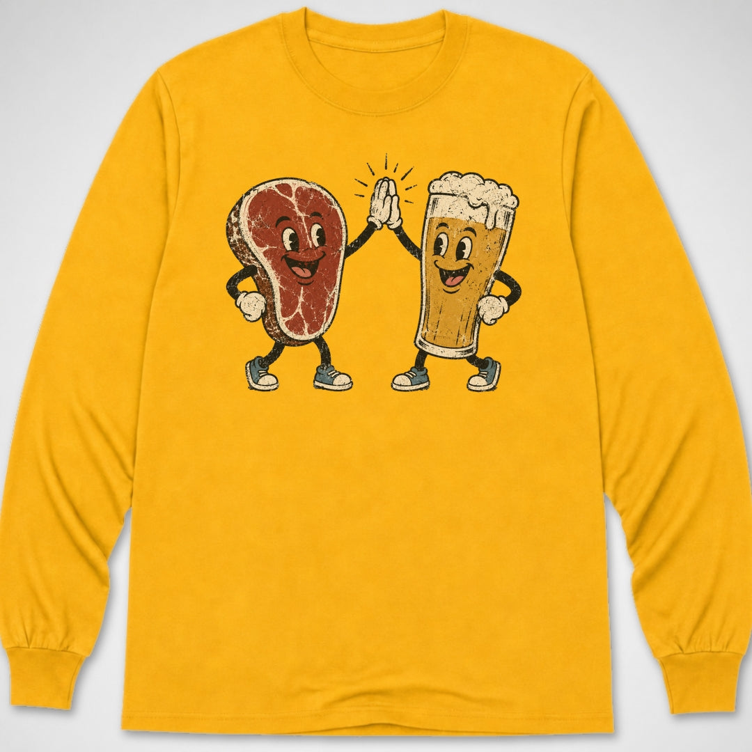 Steak & Suds — Long Sleeve Tee product image 8