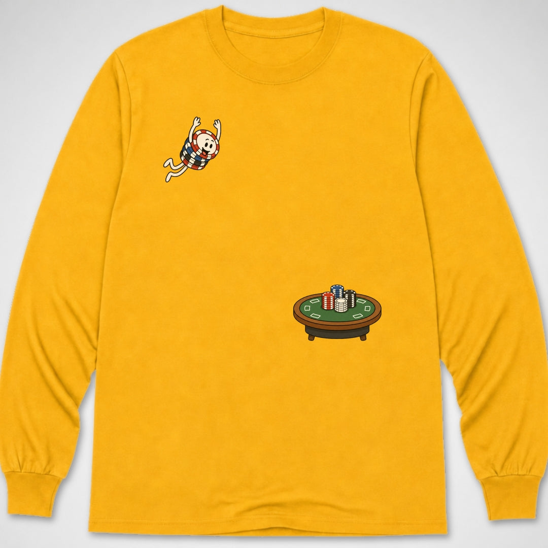 Poker Chip Dive — Long Sleeve Tee product image 8