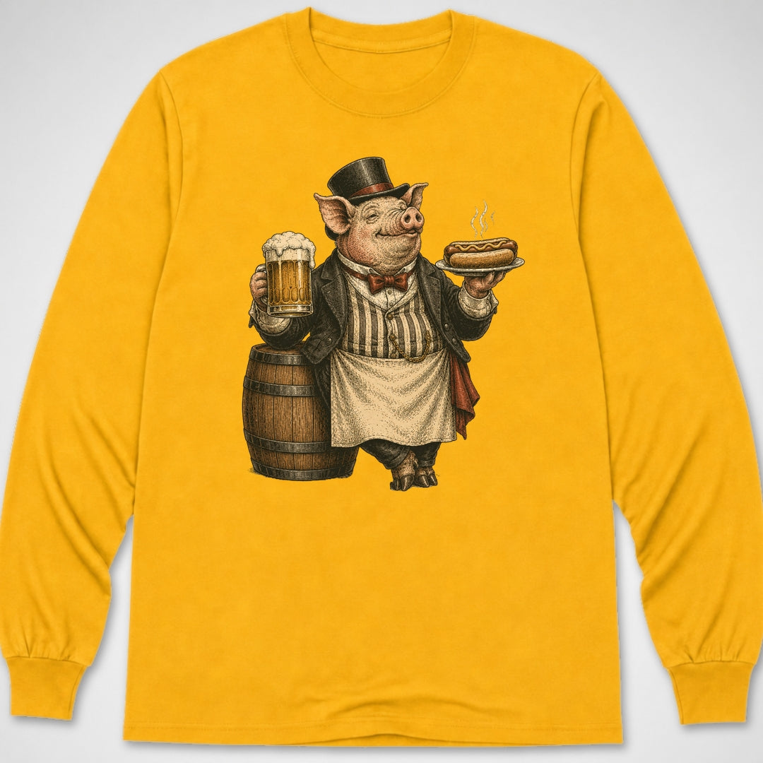 Swine Dining — Long Sleeve Tee product image 8