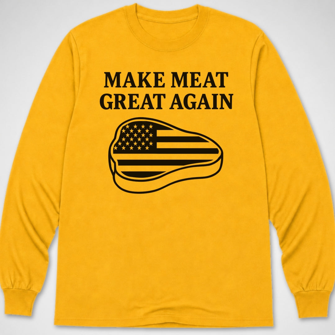 Make Meat Great Again — Long Sleeve Tee product image 8